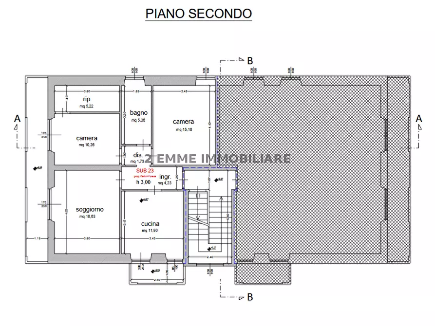 Immagine 2 di Appartamento in vendita  in VIA ZEPPELLE 12 a Ascoli Piceno