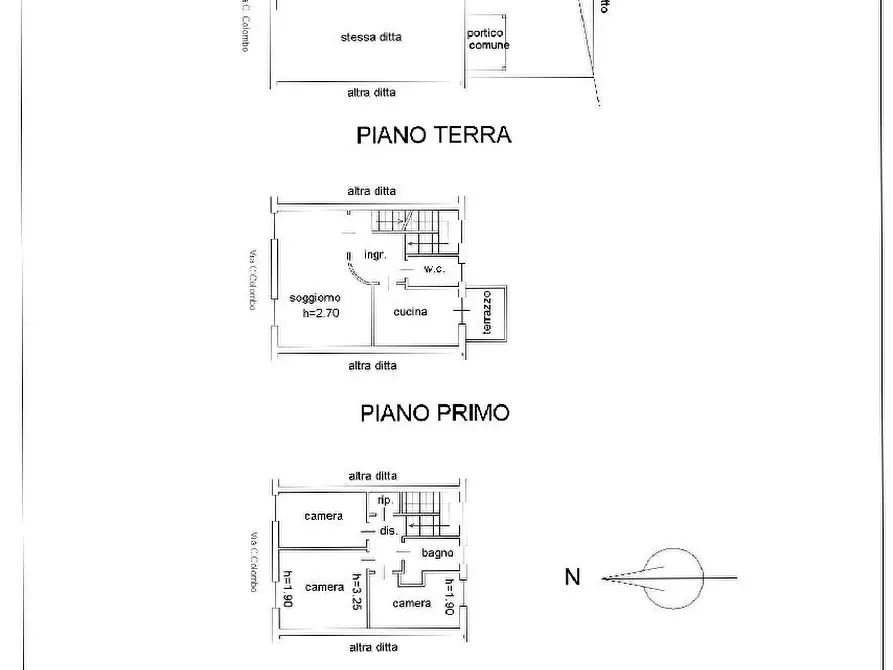 Immagine 12 di Terratetto in vendita  in VIA COLOMBO a Barbara
