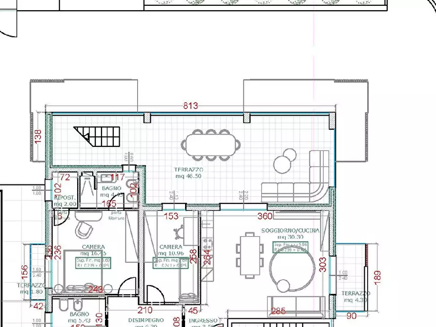 Immagine 12 di Appartamento in vendita  in LOC. CESANO STRADA II a Senigallia