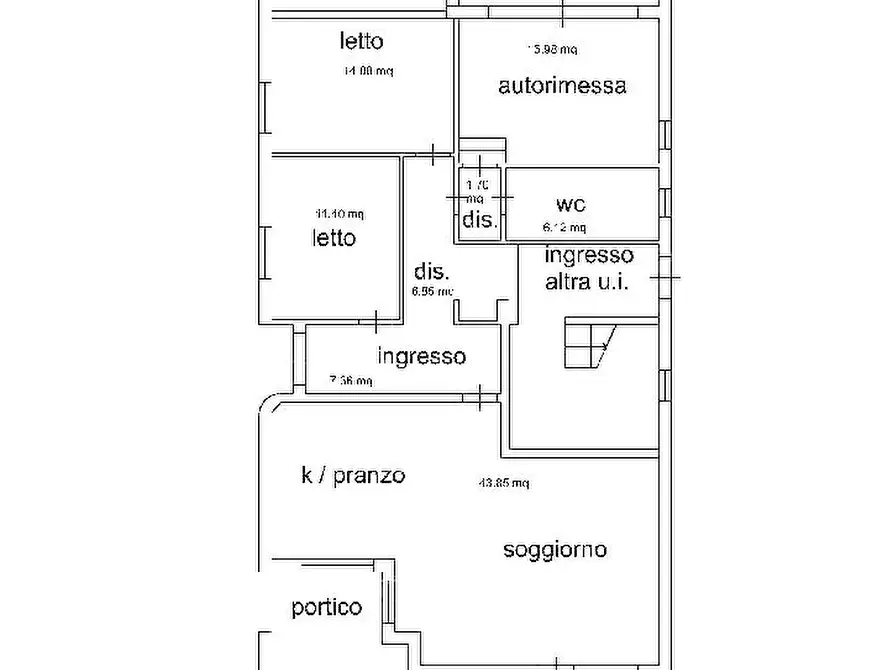 Immagine 7 di Appartamento in vendita  in BRUGNETTO a Trecastelli
