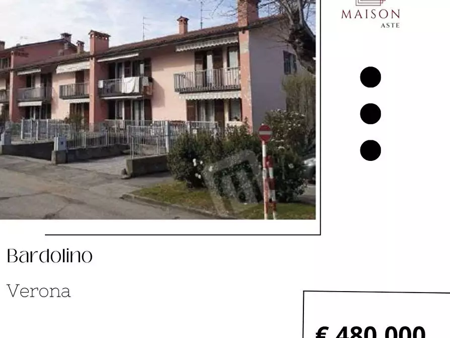 Villetta a schiera in vendita in Via Gian Matteo Giberti 14 a Bardolino