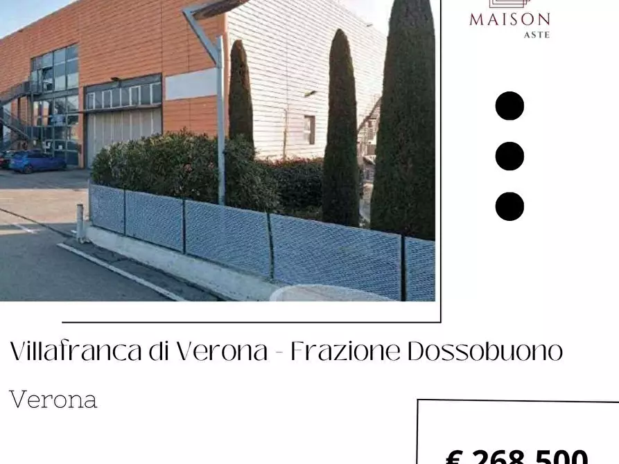 Capannone industriale in vendita in Via Alessandro Volta 1 a Villafranca Di Verona