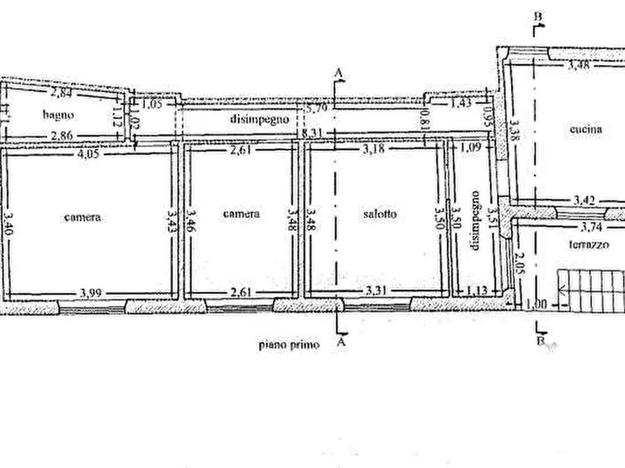 Immagine 35 di Porzione di casa in vendita  in san gennaro a Capannori
