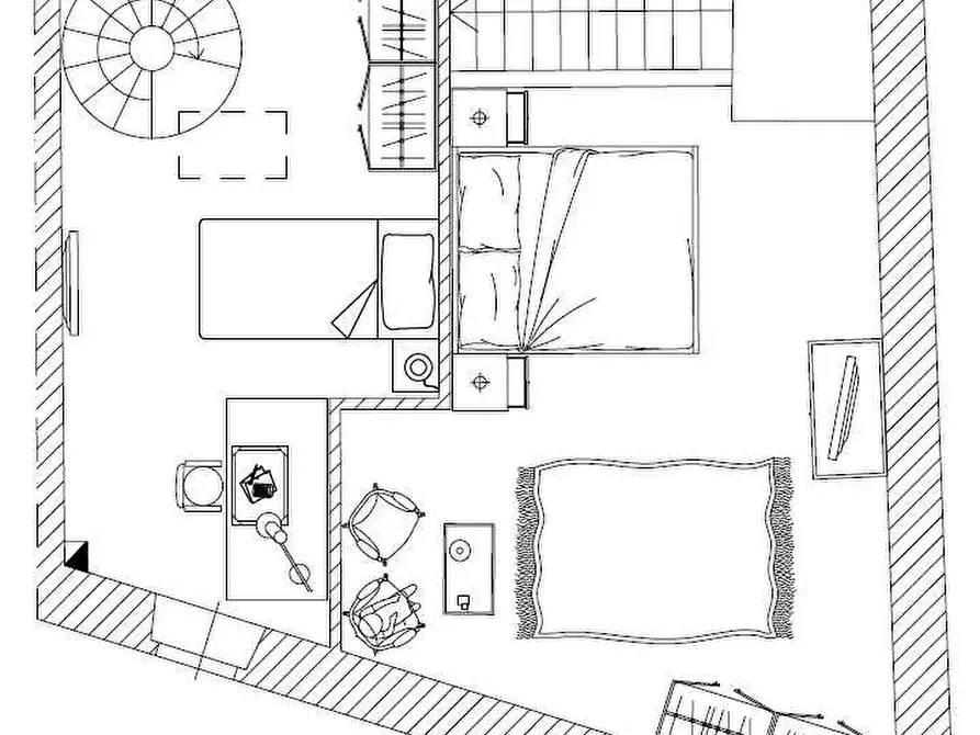 Immagine 10 di Porzione di casa in vendita  in sesto di  moriano a Lucca