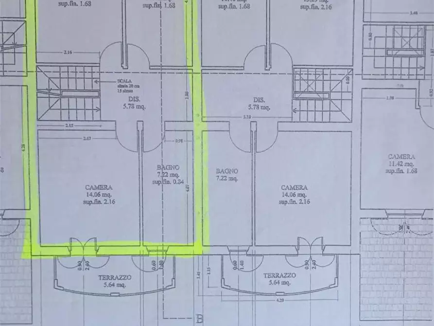 Immagine 22 di Villetta a schiera in vendita  in Porcari a Porcari