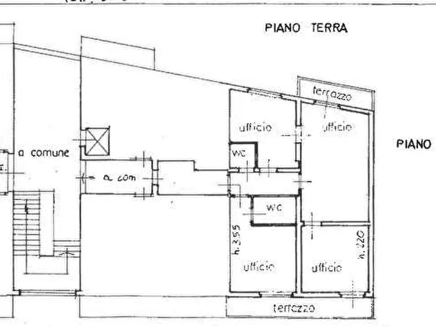 Immagine 1 di Ufficio in vendita  in via marconi a Pescia