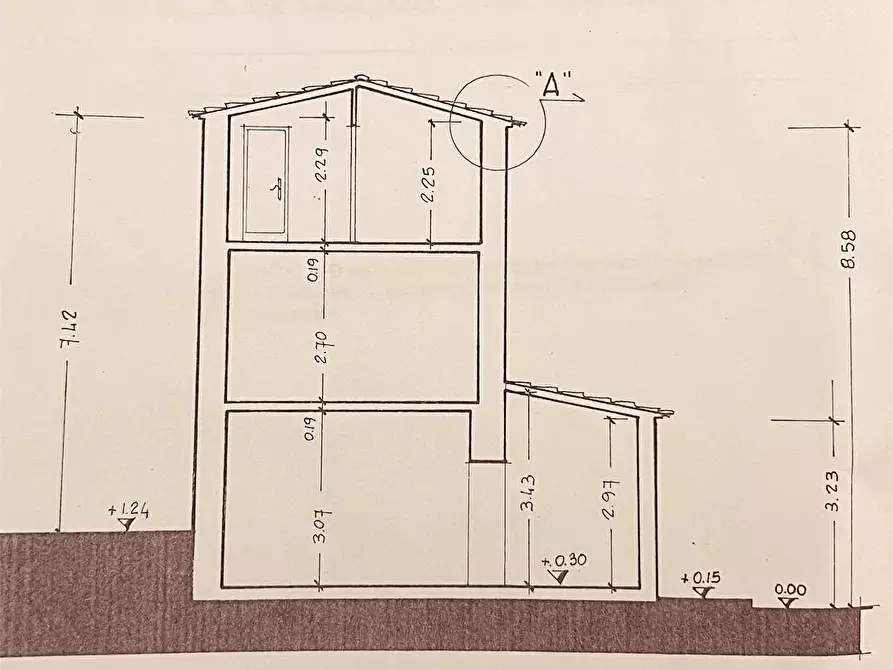 Immagine 25 di Porzione di casa in vendita  in via delle ville 493 a Capannori