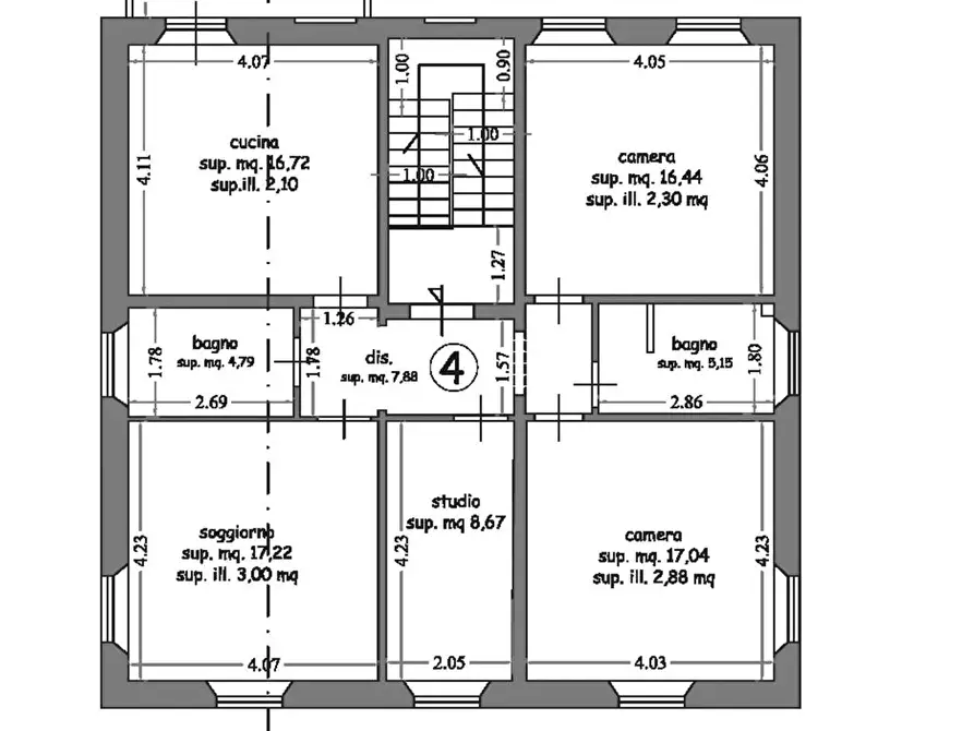 Immagine 3 di Appartamento in vendita  in lunata a Capannori