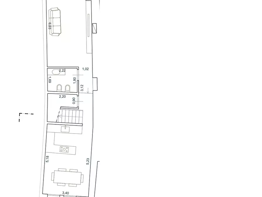 Immagine 8 di Porzione di casa in vendita  in via Romana  200 a Capannori