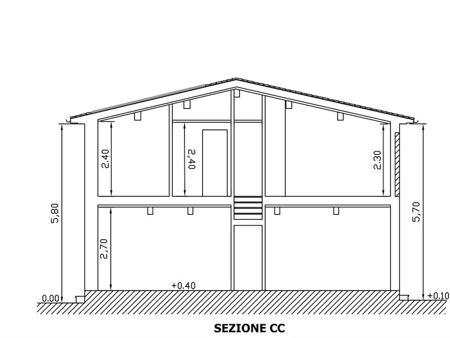 Immagine 8 di Porzione di casa in vendita  in via delle ville 493 a Capannori