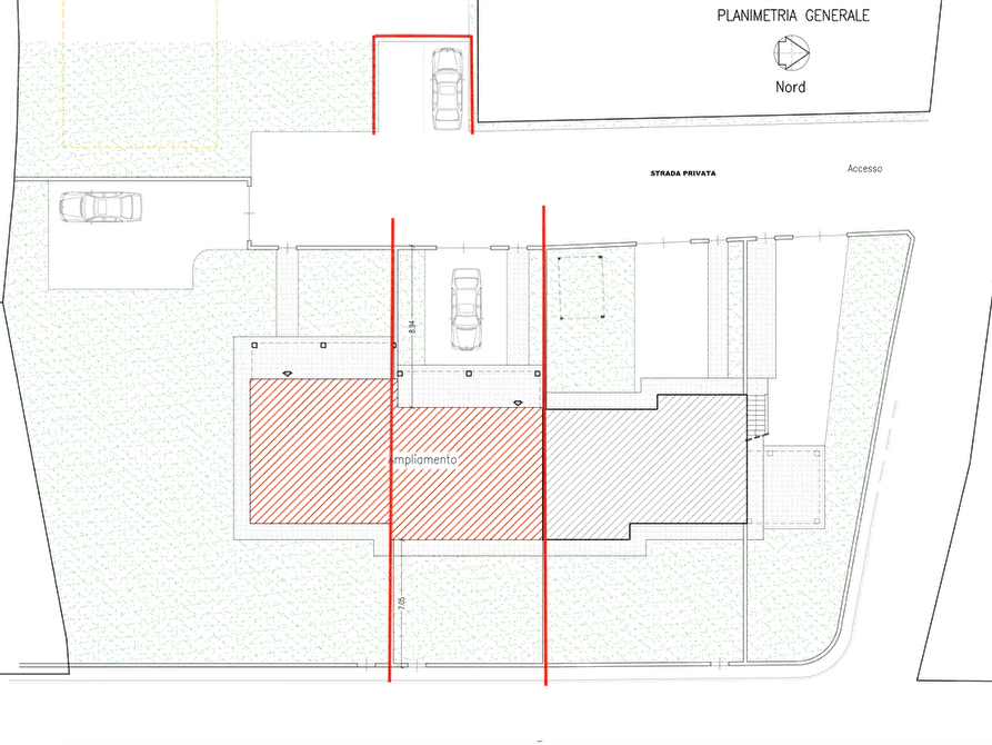 Immagine 2 di Villetta a schiera in vendita  in Camigliano a Capannori