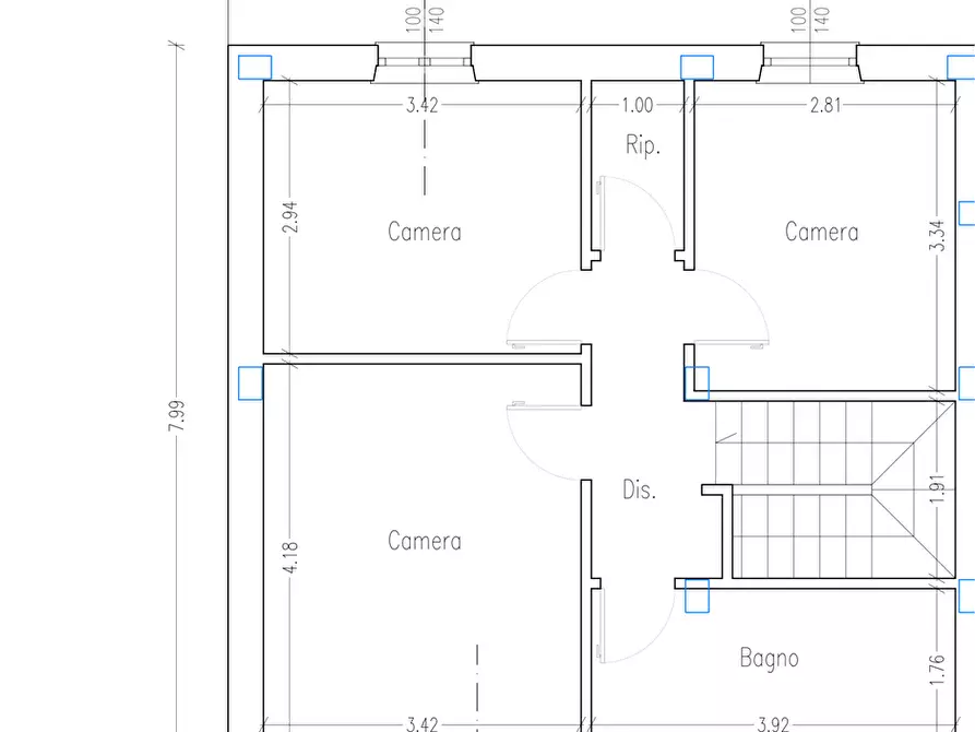 Immagine 4 di Villetta a schiera in vendita  in Camigliano a Capannori