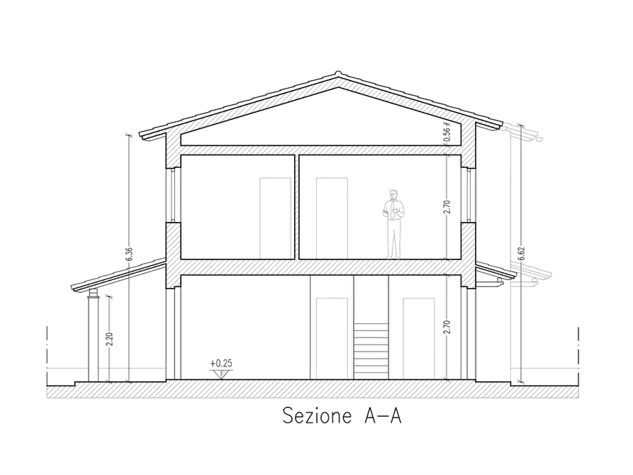Immagine 7 di Villetta a schiera in vendita  in Camigliano a Capannori