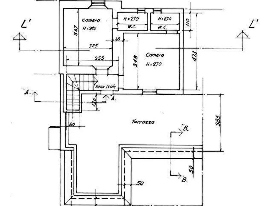 Immagine 23 di Porzione di casa in vendita  in strettoia a Pietrasanta