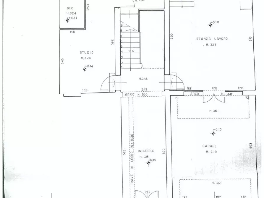 Immagine 17 di Porzione di villa in vendita  in Santa Croce sull'Arno a Santa Croce Sull'arno