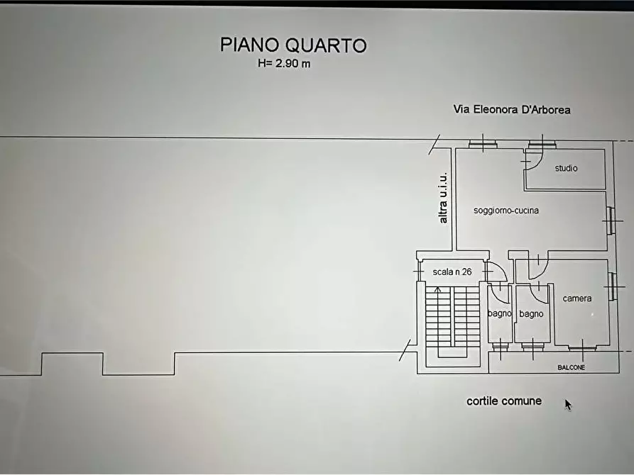 Immagine 13 di Trilocale in vendita  a Torino