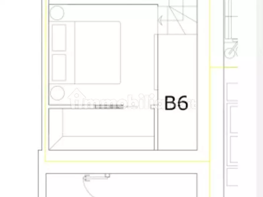 Immagine 8 di Bilocale in vendita  a Torino