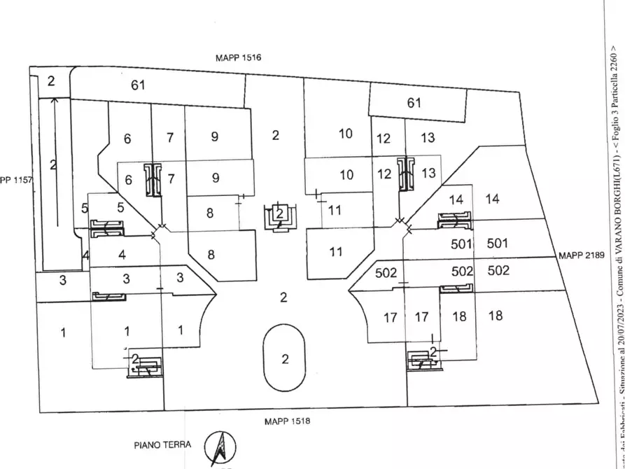 Immagine 15 di Appartamento in vendita  in Via De Amicis 2 a Varano Borghi