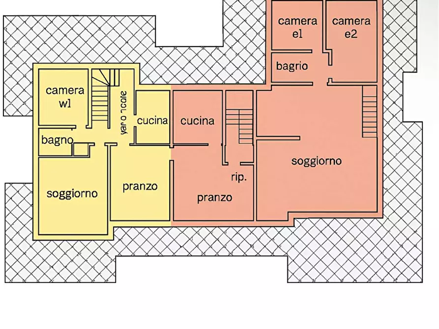 Immagine 10 di Villa in vendita  in Via Italia 117 a Muggiò