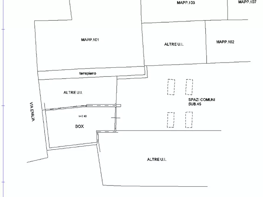 Immagine 9 di Appartamento in vendita  in Via emilia 37 a Villa Cortese