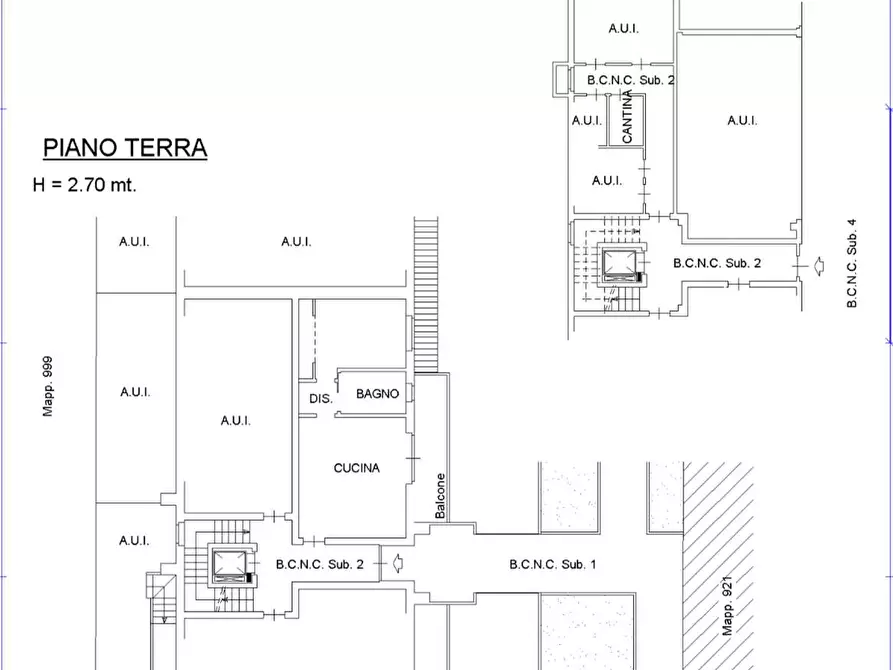 Immagine 13 di Appartamento in vendita  in Via Cavour 44 a San Giuliano Milanese