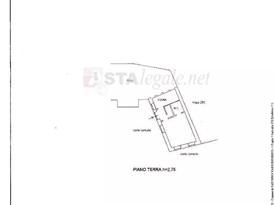 Immagine 5 di Appartamento in vendita  in via Monte Grappa, 6 a Caronno Varesino