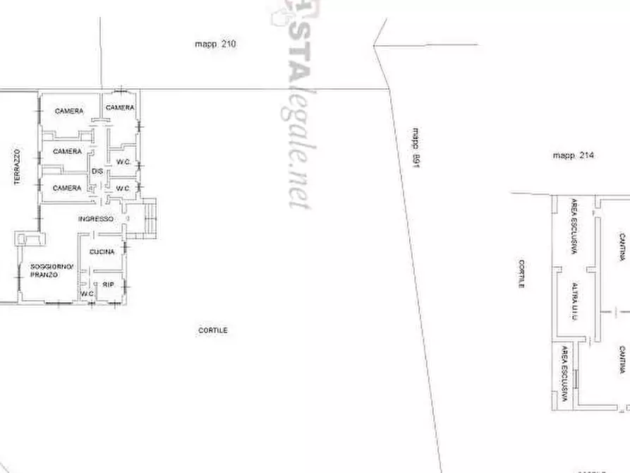 Immagine 6 di Villa in vendita  in Via Abbiba a Brusimpiano