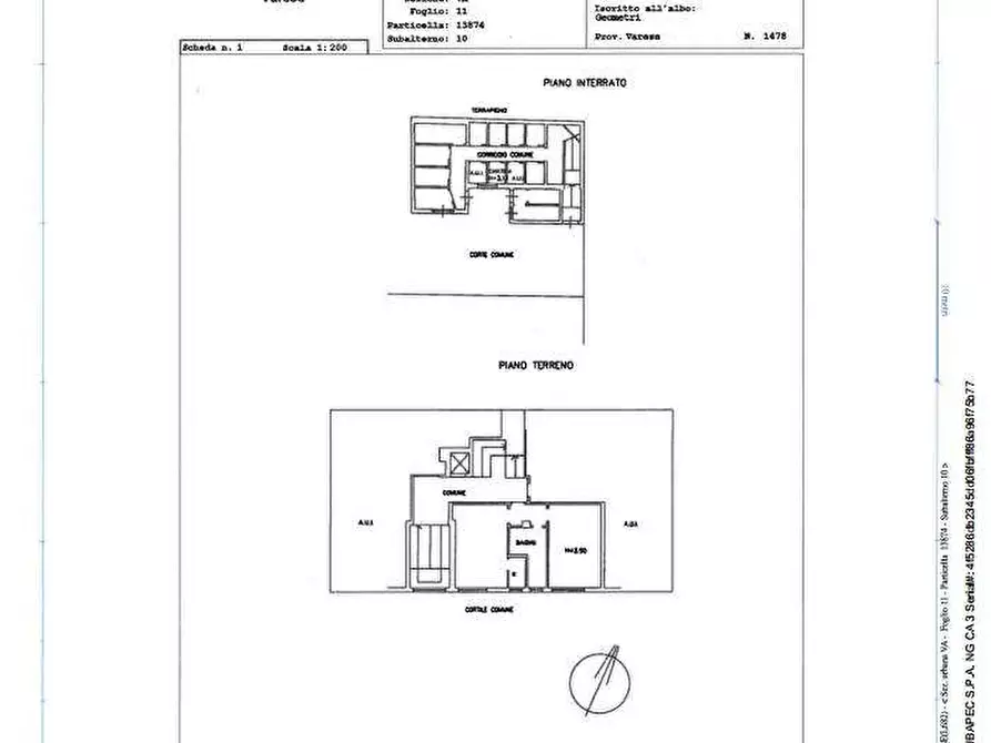 Immagine 3 di Appartamento in vendita  in Via vincenzo dandolo 19 a Varese
