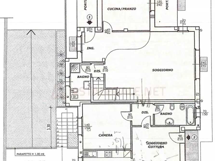 Immagine 10 di Appartamento in vendita  in Via IV Novembre 11 a Turate