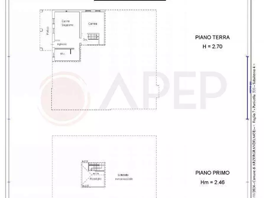 Immagine 6 di Casa bifamiliare in vendita  in Via monte grappa nn. 18/1 e 18/2 a Arzergrande