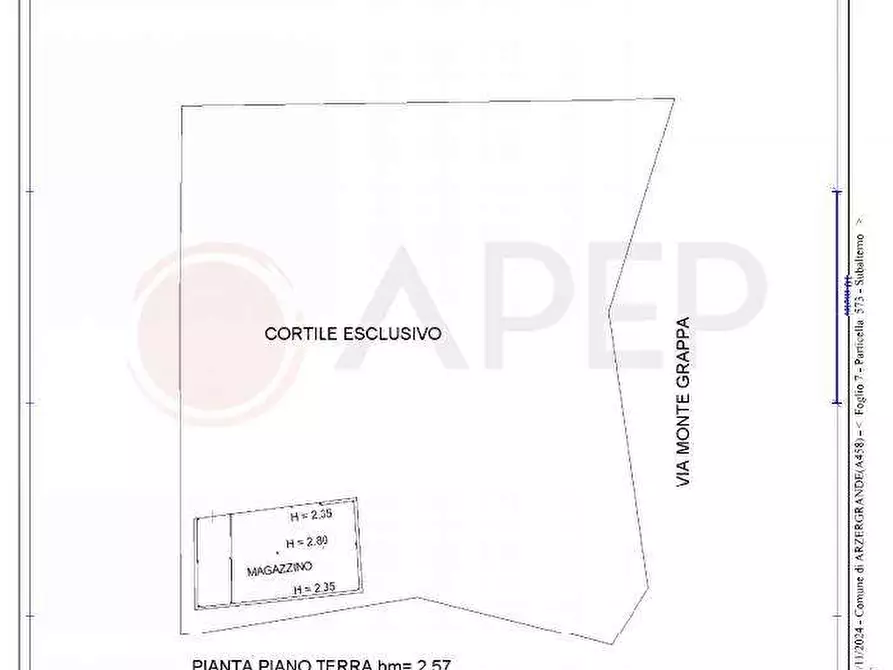 Immagine 7 di Casa bifamiliare in vendita  in Via monte grappa nn. 18/1 e 18/2 a Arzergrande