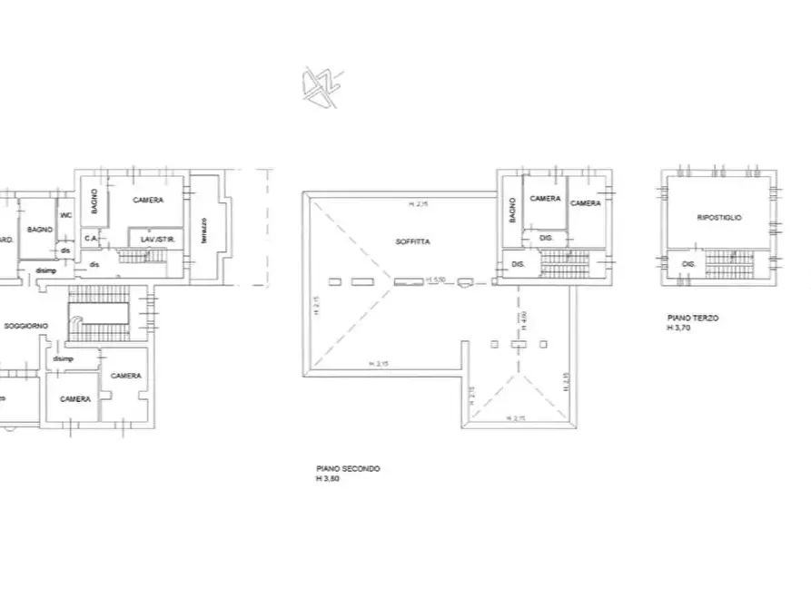 Immagine 56 di Appartamento in vendita  in Via Emanuele D'Adda 14 a Mariano Comense