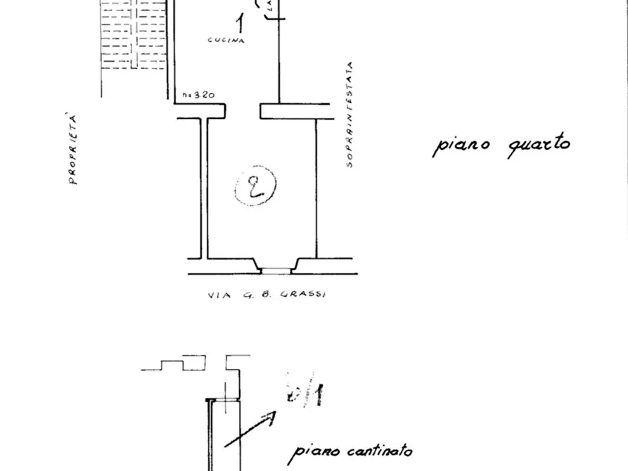 Immagine 8 di Appartamento in vendita  in Via giovanni battista grassi 5 a Milano