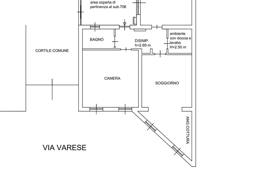 Immagine 13 di Appartamento in vendita  in Via Varese 62 a Lissone