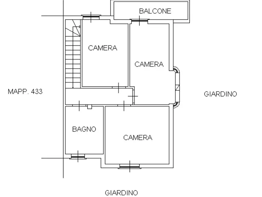 Immagine 38 di Villetta a schiera in vendita  in Via delle Ortensie 33 a Inzago
