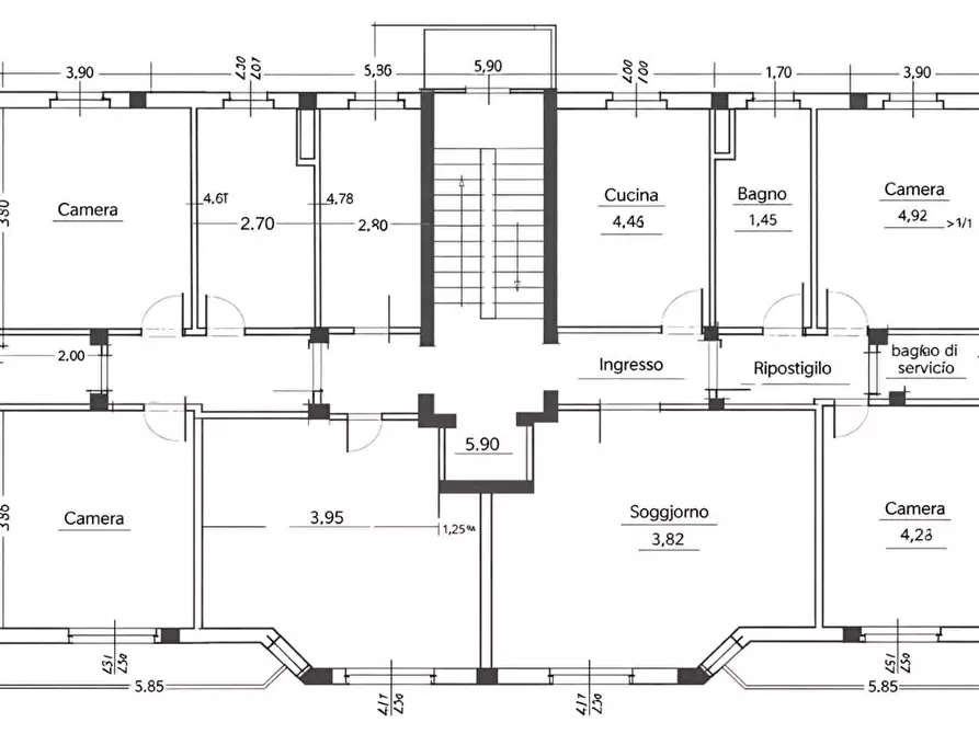 Immagine 23 di Appartamento in vendita  in Via Bruno Buozzi  134 a Rozzano