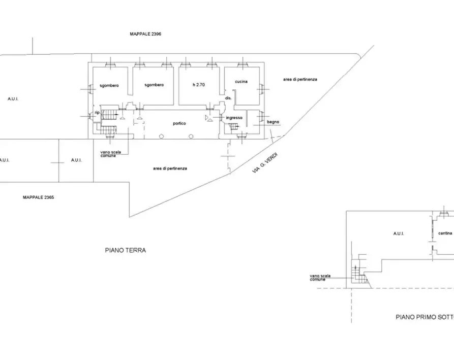 Immagine 30 di Garage in vendita  in Via verdi  13 a Cuvio