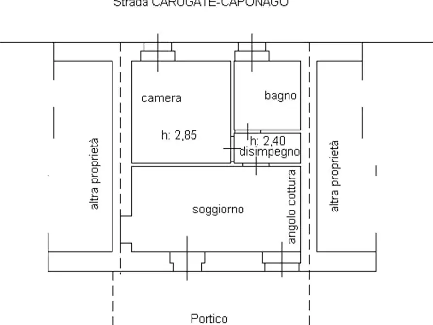Immagine 7 di Appartamento in vendita  in Cascina san francesco snc a Caponago