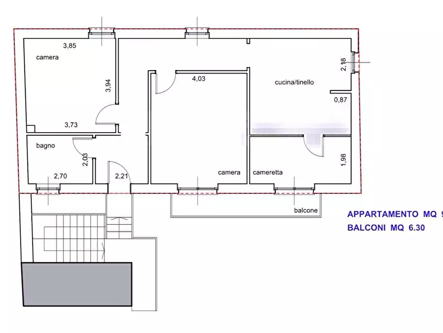 Immagine 17 di Appartamento in vendita  in Via Scaletta 1 a Vergiate