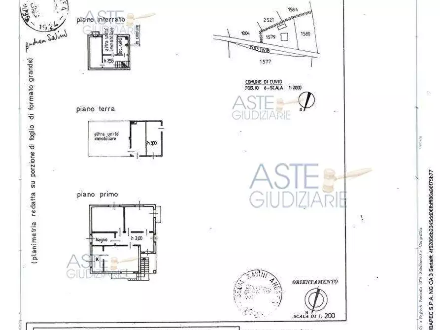 Immagine 3 di Casa bifamiliare in vendita  in Via Pora  8 a Cuvio