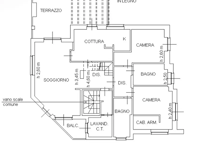 Immagine 3 di Appartamento in vendita  in Via Lambro 6 a Castelmarte