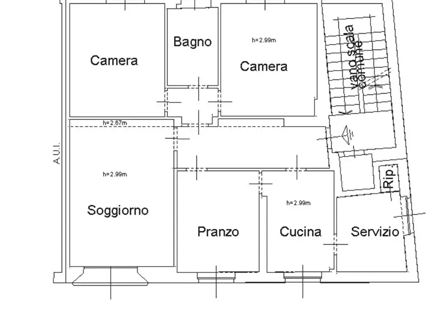 Immagine 2 di Appartamento in vendita  in Via Pietro Micca 3 a Legnano