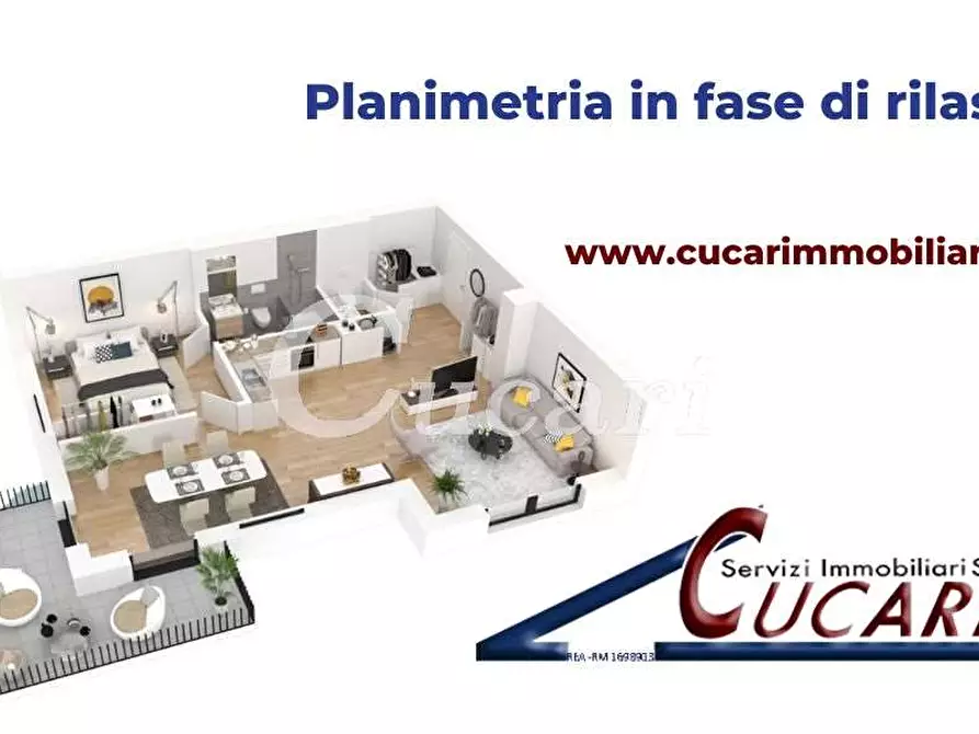 Immagine 25 di Trilocale in affitto  in via enrico fermi  a Frascati