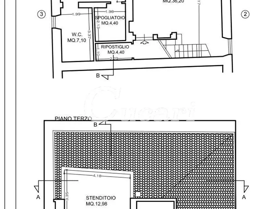 Immagine 38 di Attico in vendita  in via cesare baronio a Frascati