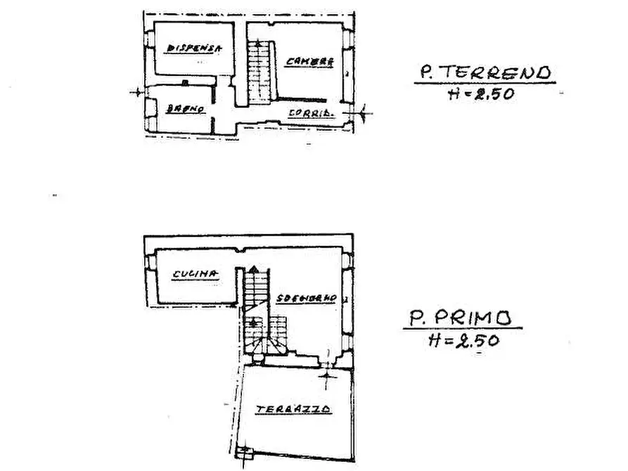 Immagine 2 di Casa bifamiliare in vendita  a Berceto