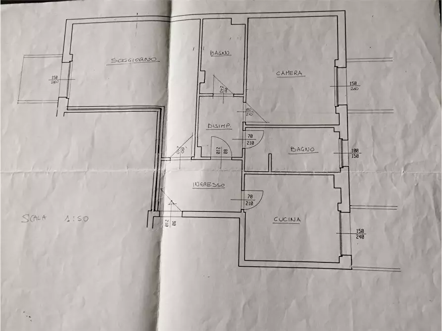 Immagine 6 di Appartamento in vendita  in VIA SPORZANA a Parma