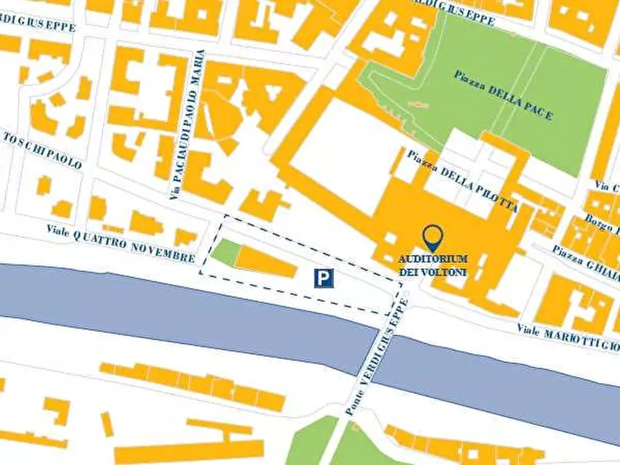 Immagine 2 di Garage in vendita  in parcheggio toschi a Parma