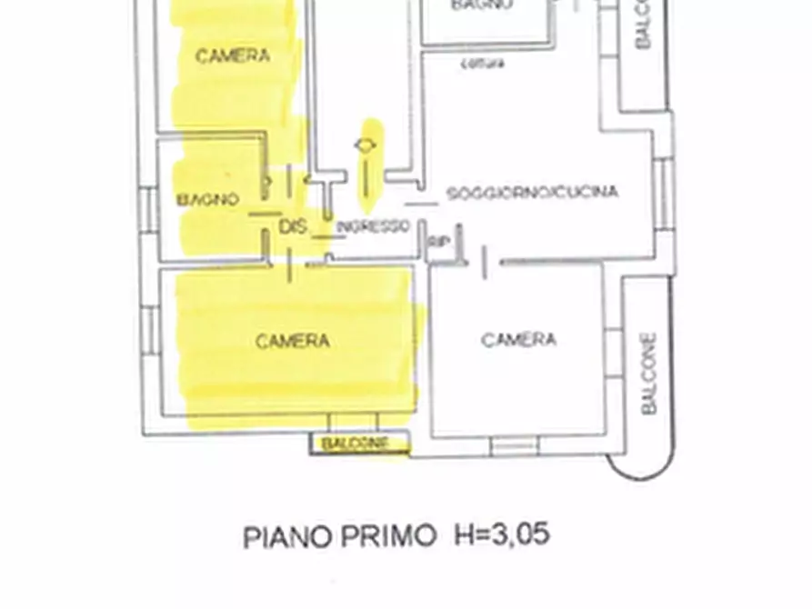 Immagine 2 di Appartamento in affitto  in VIA MARCONI a Montechiarugolo