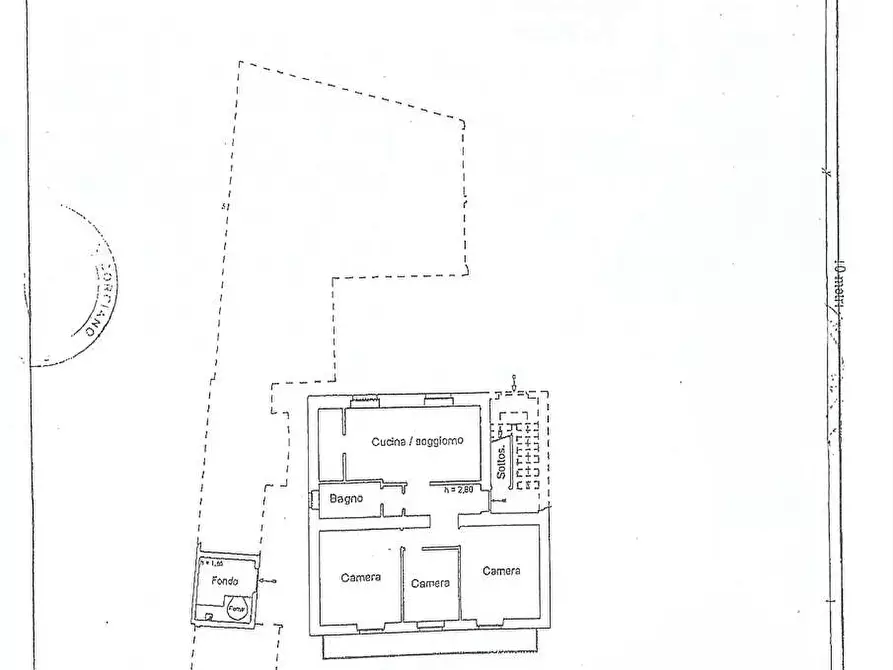 Immagine 20 di Trilocale in vendita  in Via Giuseppe Giusti a Perugia