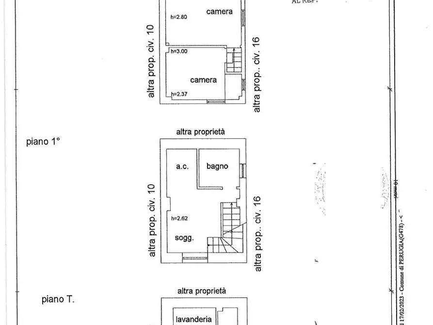 Immagine 24 di Quadrilocale in vendita  a Perugia